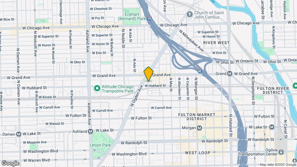 449 N Elizabeth St, Unit 2N Map and Location Details