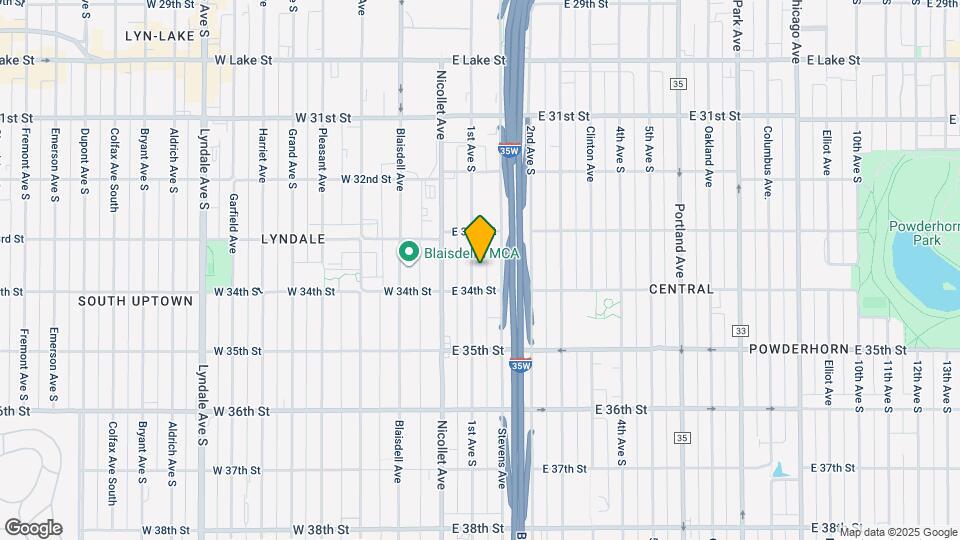3335 1st Ave S Map and Location Details