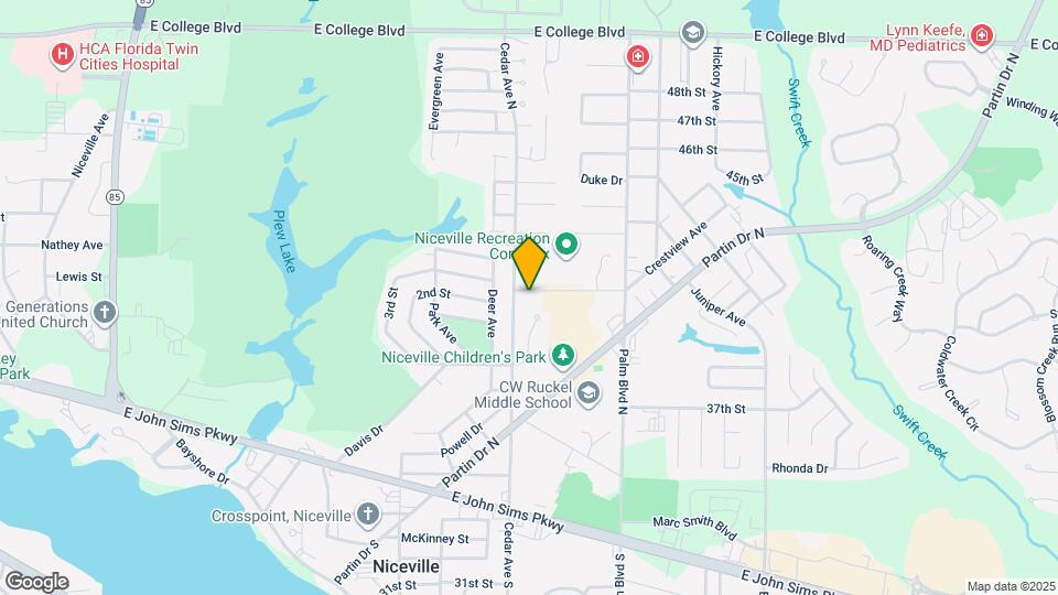 205 Esmond Ct Map and Location Details