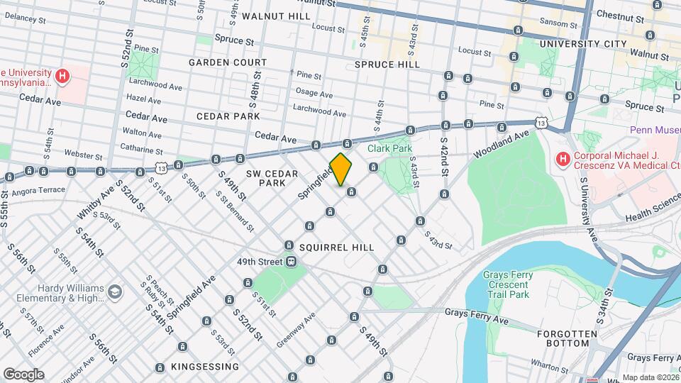 4605 Chester Ave Map and Location Details