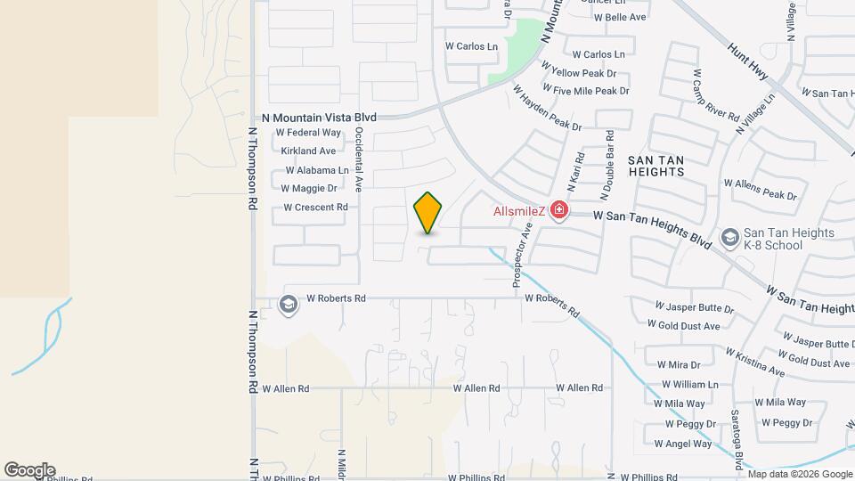 3948 W South Butte Rd Map and Location Details