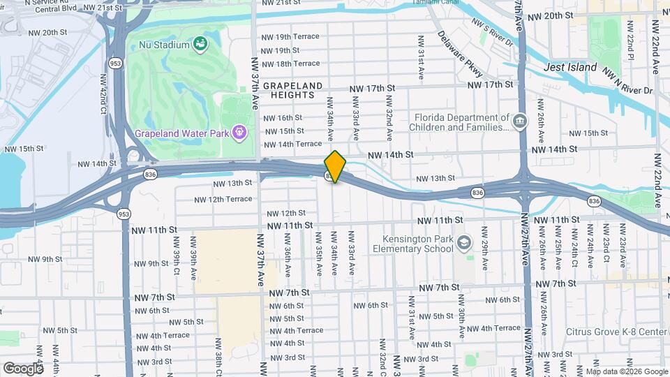 1259 NW 34th Ave Mapa y Detalles de la Ubicación