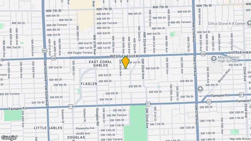 3330 SW 2nd St Mapa y Detalles de la Ubicación