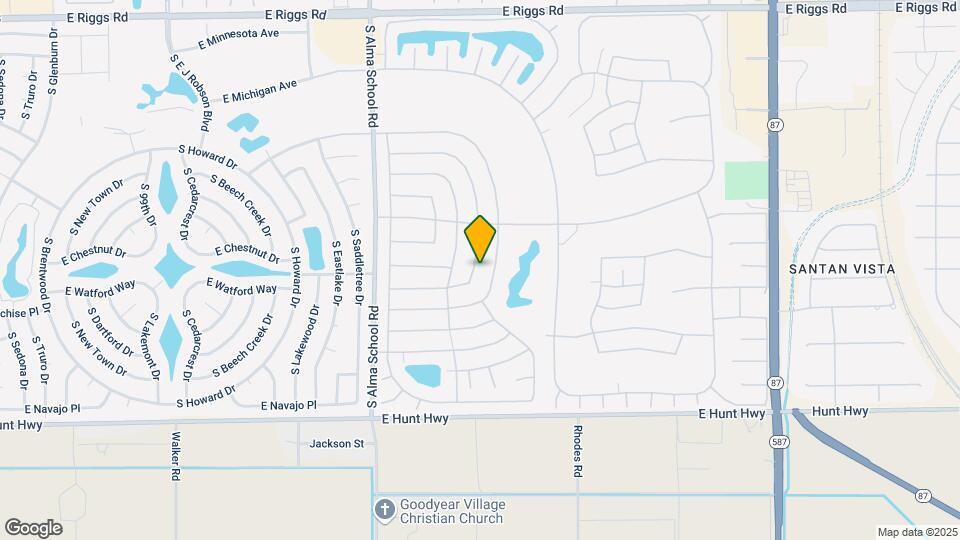26033 S Hollygreen Dr Mapa y Detalles de la Ubicación