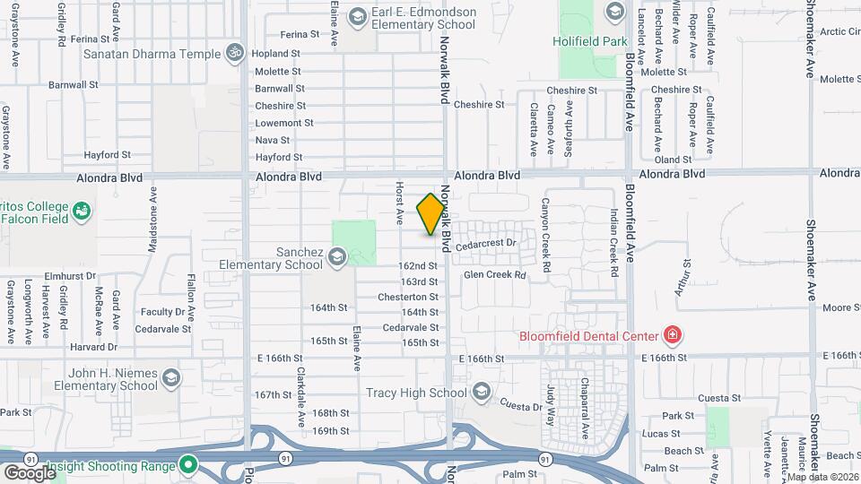 12139 161st St Map and Location Details