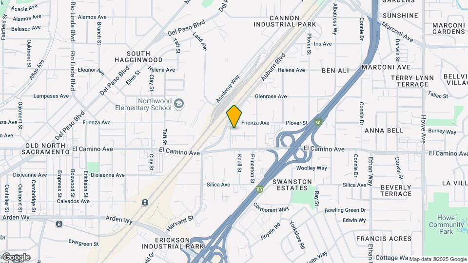 1505-1517 Orlando Way Map and Location Details