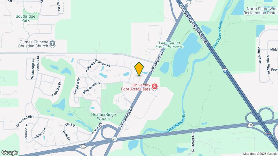 600 Creekside Cir Map and Location Details