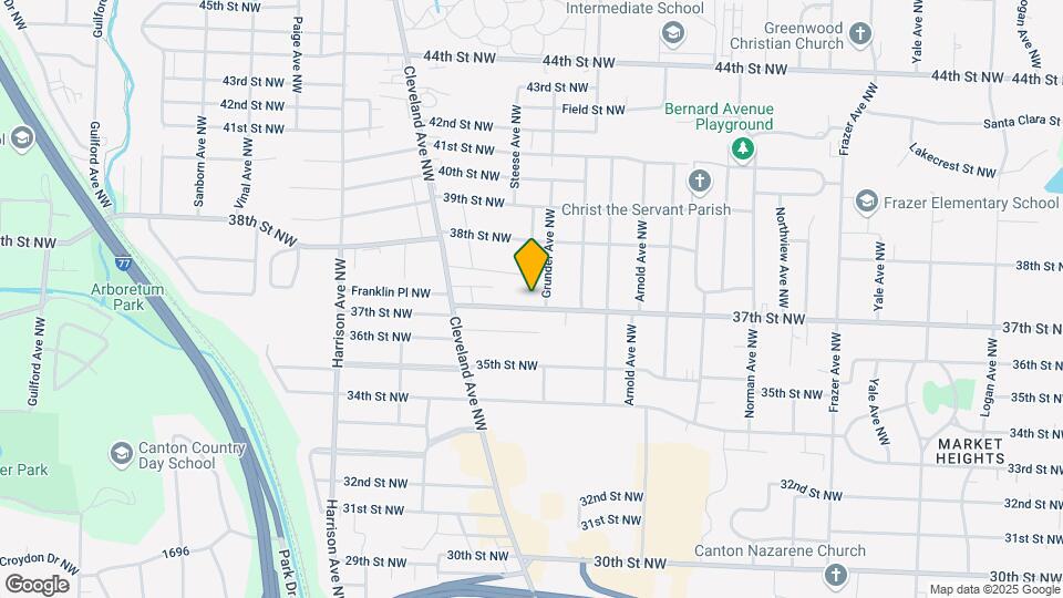 1515 37th St Nw Map and Location Details