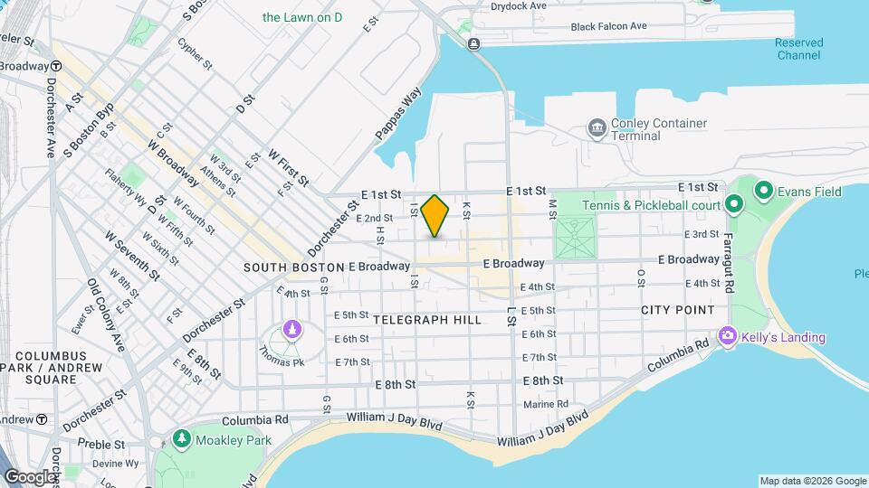 519 E 3rd St, Unit 2R Map and Location Details