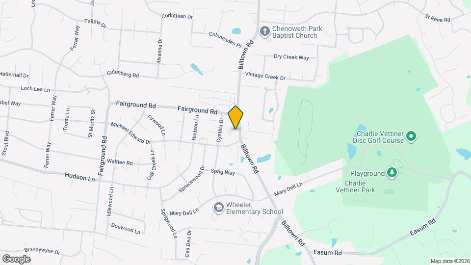 5137 Keegan Way Map and Location Details