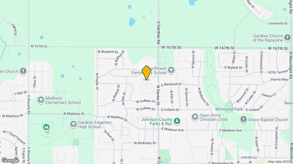 233 W Fountain Cir Map and Location Details