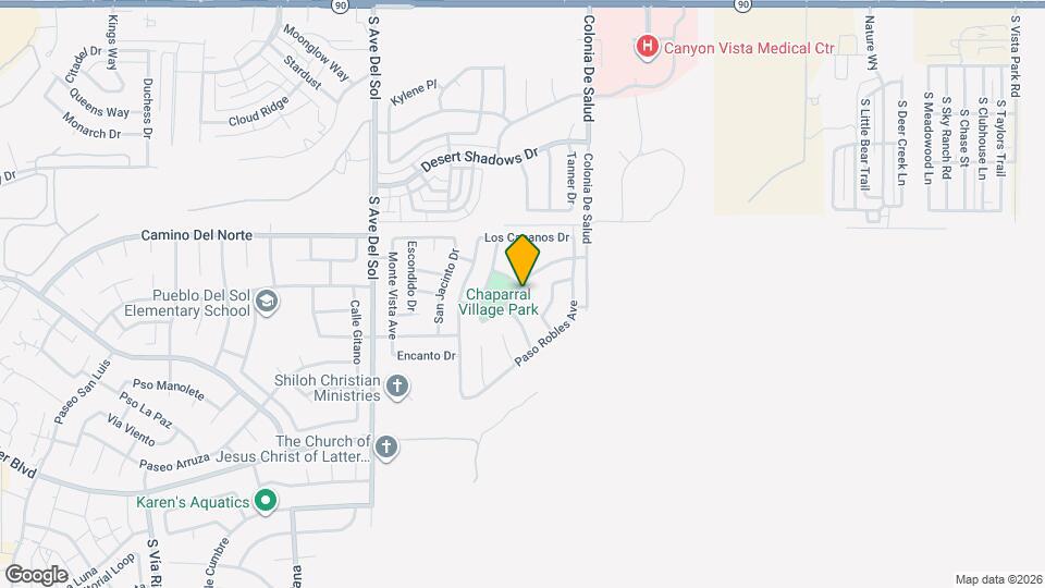 1001 Montrose Ave Map and Location Details