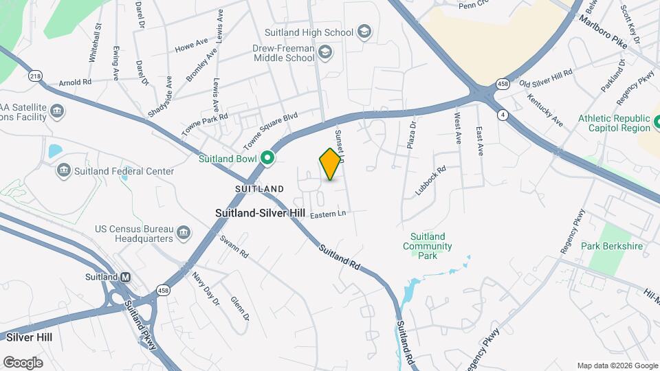 2927 Sunset Ln Map and Location Details