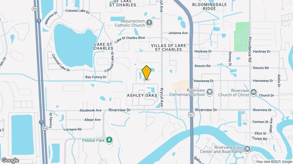 10314 Ashley Oaks Dr Map and Location Details