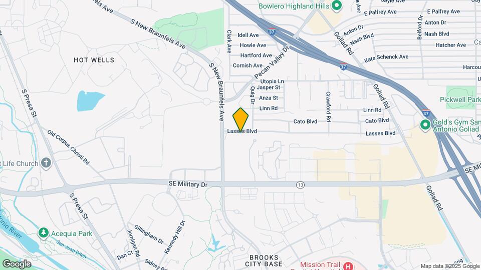 2802 Lasses Blvd Map and Location Details