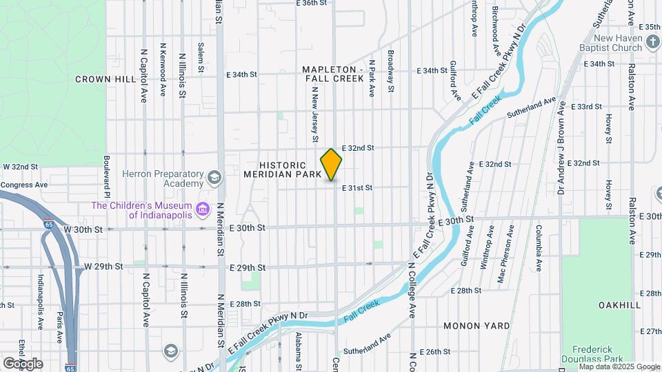 3102 Central Ave Map and Location Details