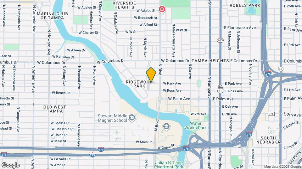 710 W Park Ave Map and Location Details