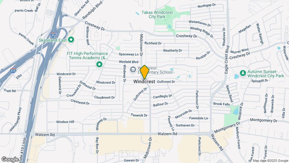 425 Crestwood Dr Map and Location Details
