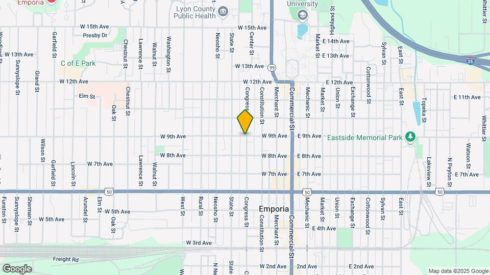 831 Congress St Mapa y Detalles de la Ubicación