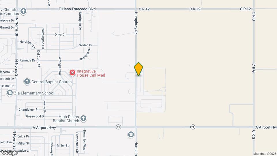 2512 Joe Ln. Map and Location Details