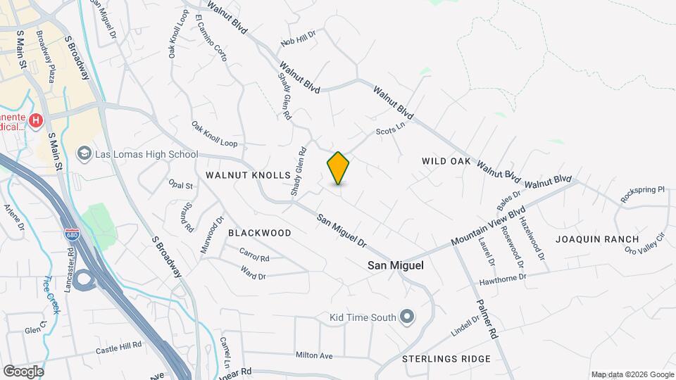 225 Vallecito Ln Map and Location Details
