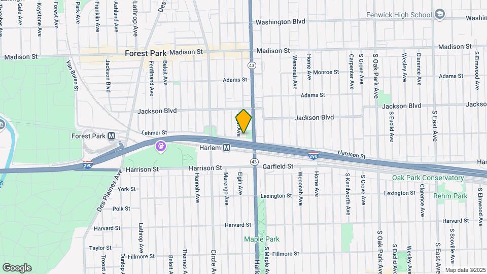 648 Elgin Ave, Unit Second Floor Map and Location Details