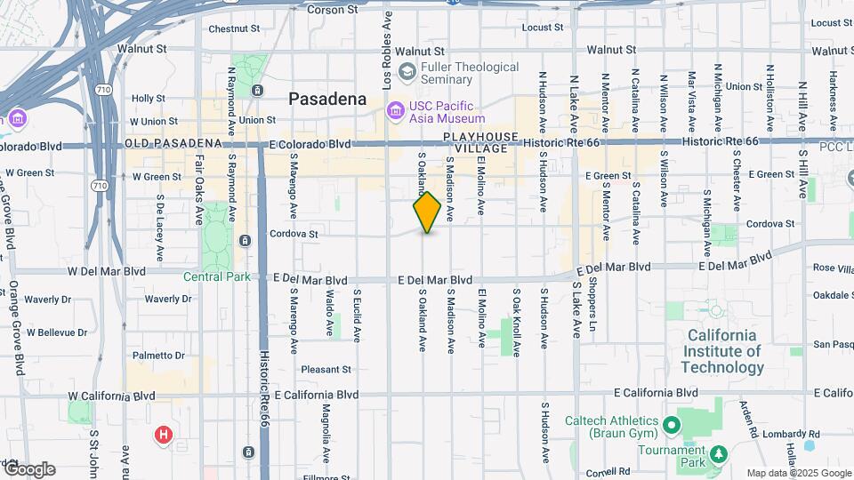 Los Patios De Cordova 218 S Oakland Ave Map and Location Details