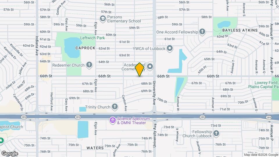 2711 66th St Map and Location Details