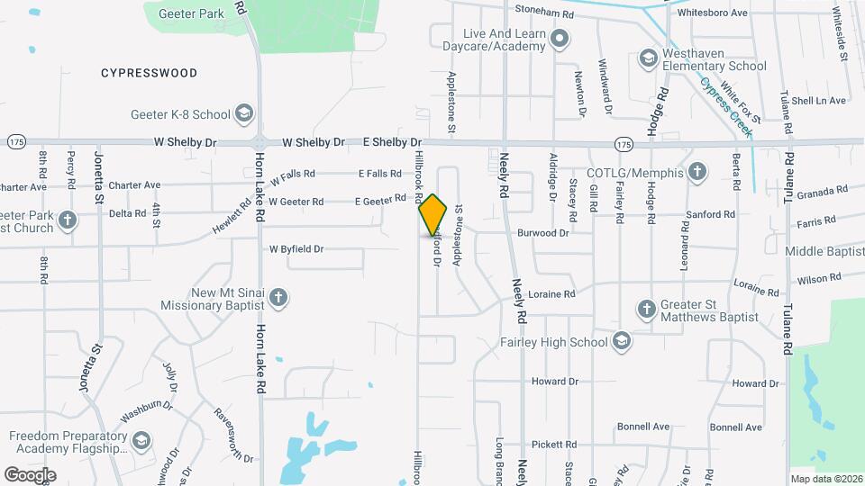 4811 Bradford Dr Map and Location Details