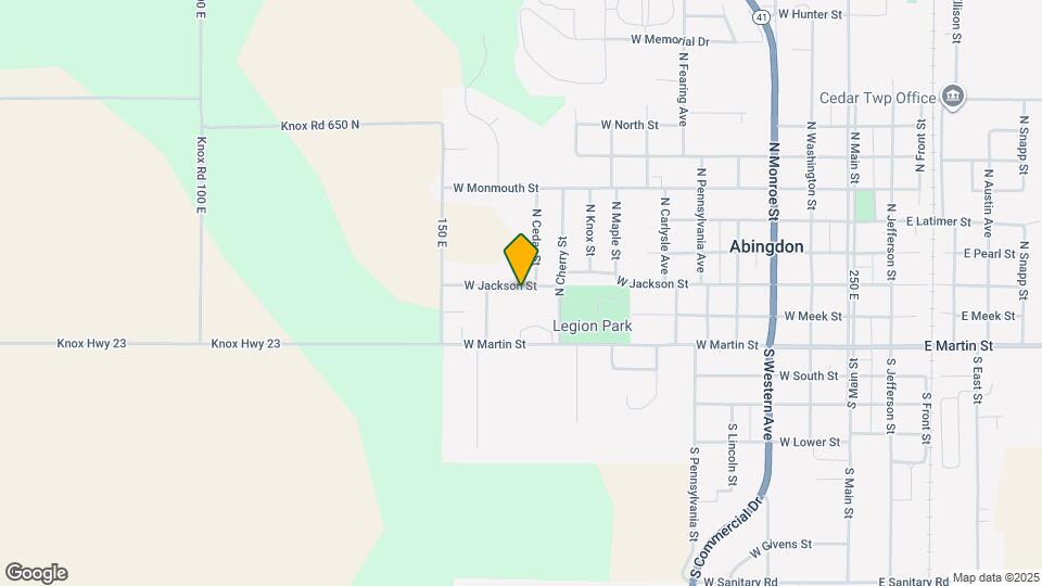 810 W Jackson St Map and Location Details