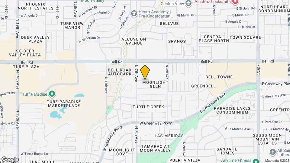 523 W Kelton Ln Map and Location Details