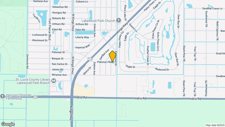 6503 Palomar Pkwy Map and Location Details