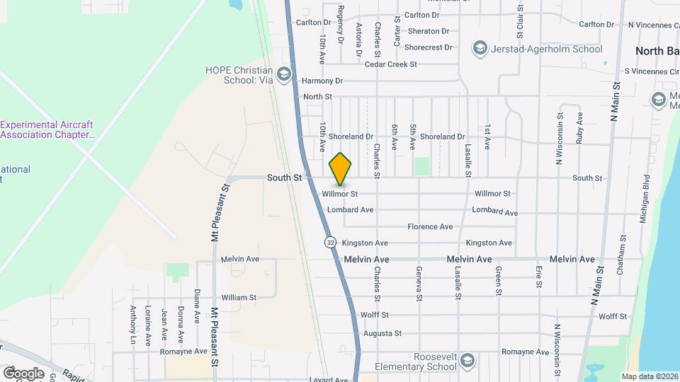 3202 Caledonia St Mapa y Detalles de la Ubicación