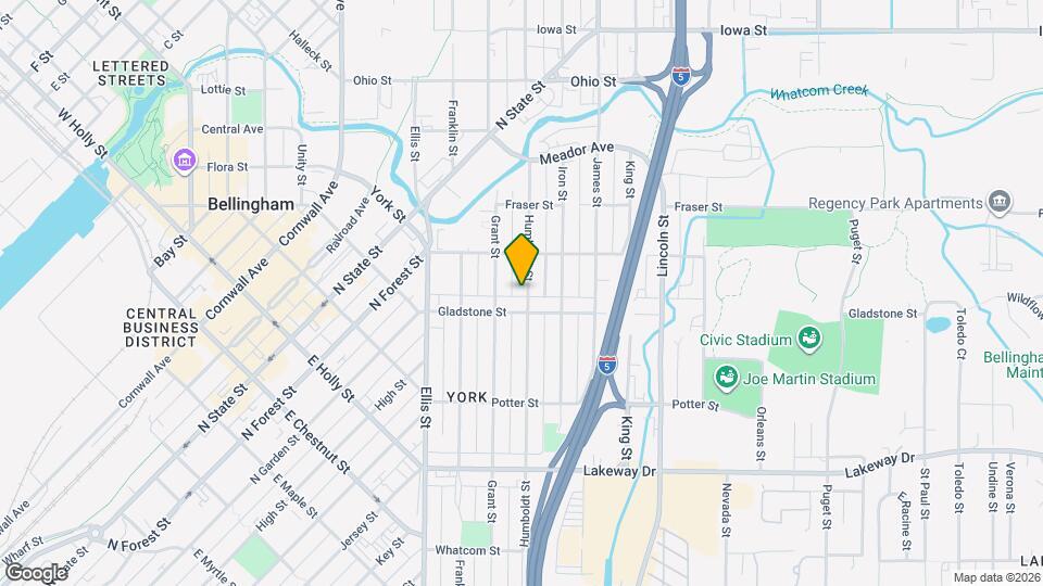 1511 Humboldt St Map and Location Details