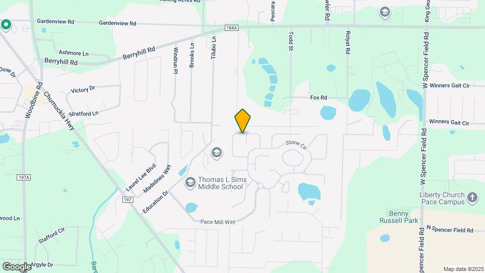 3825 Runner Stone Dr Map and Location Details