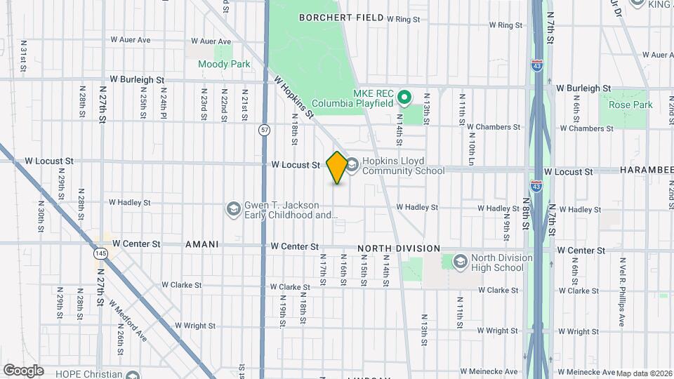2832 N 16th St Mapa y Detalles de la Ubicación