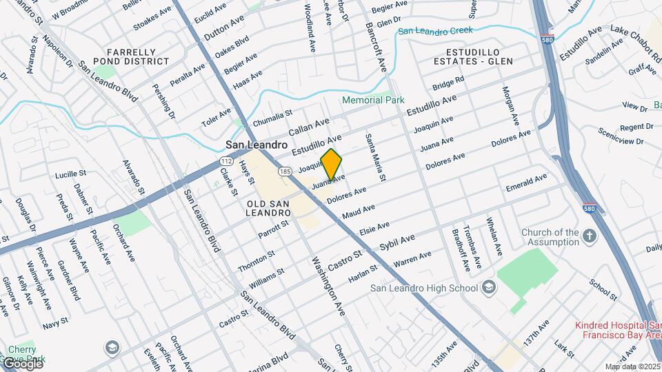 281 Juana Ave, Unit 309 Map and Location Details