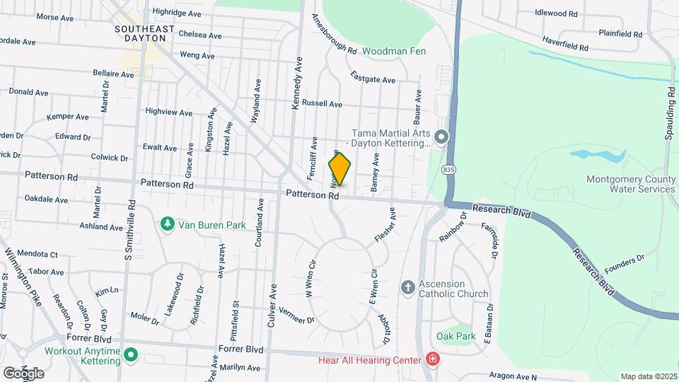 2305-2309 Patterson Rd Map and Location Details