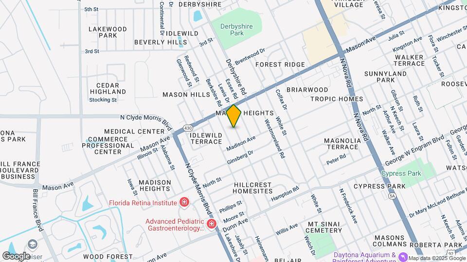 724 Berkshire Rd Map and Location Details