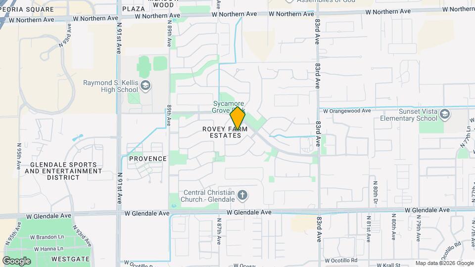 7401 N 85th Ln Map and Location Details