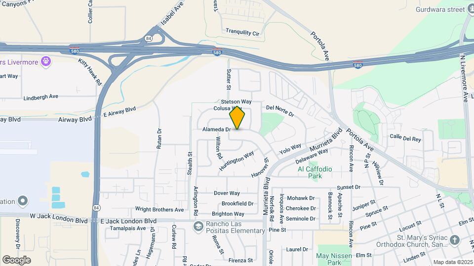 557 Alameda Dr Map and Location Details
