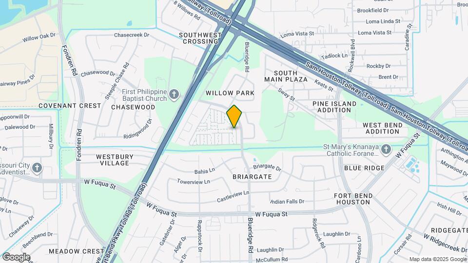 7037 Chasewood Dr Map and Location Details