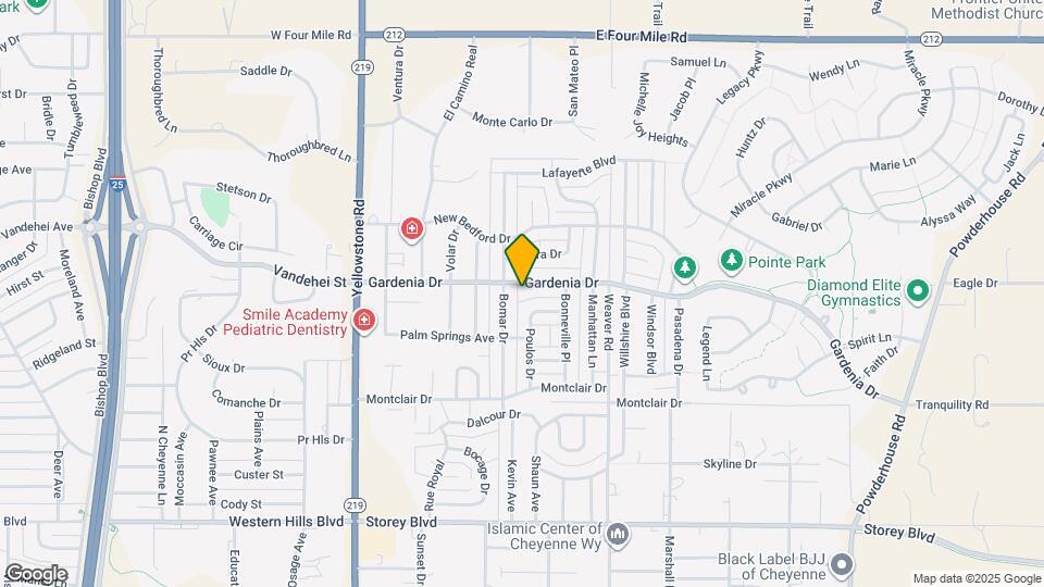 415 Gardenia Dr Map and Location Details