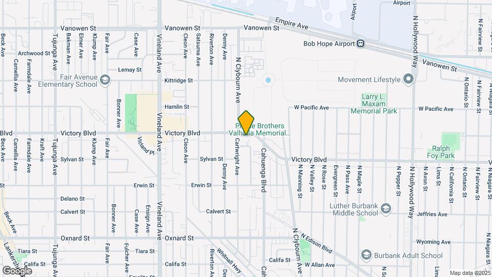 10640-10642 Victory Blvd Map and Location Details