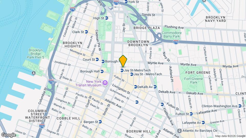 365 Jay St Mapa y Detalles de la Ubicación
