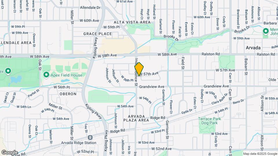 9568 W 56th Pl Map and Location Details