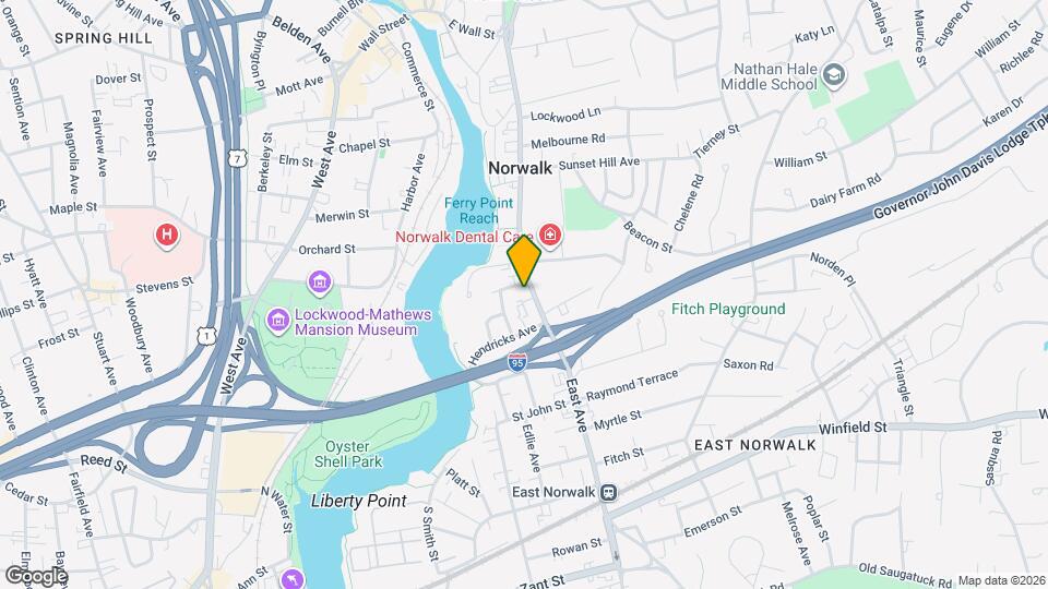 158 East Ave, Unit 2 Mapa y Detalles de la Ubicación