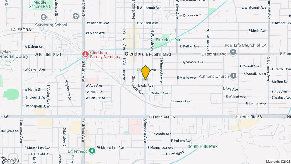 248 S Vista Bonita Ave Map and Location Details