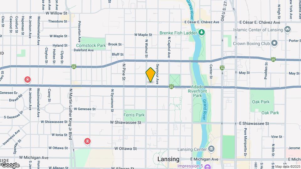 316 W Saginaw St Map and Location Details