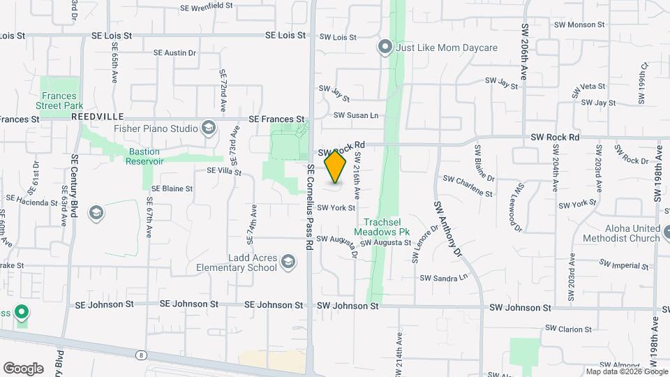 1975 SW 217th Ave Mapa y Detalles de la Ubicación